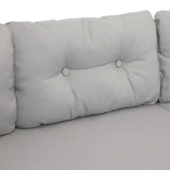 Sunnydaze Decor Sunnydaze Outdoor Longford Patio Sectional Sofa Conversation Set With Cushions And Table - Stone Gray - 3pc 18 Sunnydaze Decor Sunnydaze Outdoor Longford Patio Sectional Sofa Conversation Set With Cushions And Table - Stone Gray - 3pc -Furniture GUEST 00f14fae 78ae 49d8 8d65 0bbb92252df5