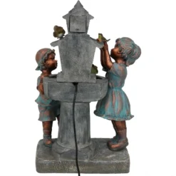 Sunnydaze Decor Sunnydaze 30"H Electric Polyresin Boy And Girl At Bird Bath Outdoor Water Fountain 15 Sunnydaze Decor Sunnydaze 30"H Electric Polyresin Boy And Girl At Bird Bath Outdoor Water Fountain -Furniture GUEST 01850cb9 4c9d 457a 977e 58fb3e451834