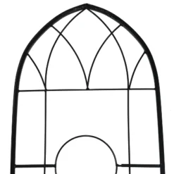 Sunnydaze Decor Sunnydaze 2-Piece Arched Climbing Plants Wall Trellis With Flower Pot Supports -Furniture GUEST 02cfaeb8 d0fc 4ee8 b8a4 1ff336d33cba