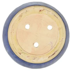 Sunnydaze Decor Sunnydaze Indoor/Outdoor Captivating Vista Decorative Glazed Ceramic Planter For Greenery Or Flowers - 14" - Beachcomber -Furniture GUEST 0376ac9c 6304 4fb8 9828 69fb71a99b40