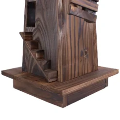 Sunnydaze Decor Sunnydaze Outdoor Wooden Dutch-Inspired Rustic Windmill Lawn And Garden Yard Decorative Statue - 34" -Furniture GUEST 0468fb69 d63a 4c1f b5a2 14ef87d7d54a