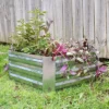 Sunnydaze Decor Sunnydaze Corrugated Galvanized Steel Raised Garden Bed For Plants, Vegetables, And Flowers - 24" Square X 11.75" H 1 Sunnydaze Decor Sunnydaze Corrugated Galvanized Steel Raised Garden Bed For Plants, Vegetables, And Flowers - 24" Square X 11.75" H -Furniture GUEST 046babbb 045a 4679 a023 80e7aea98048