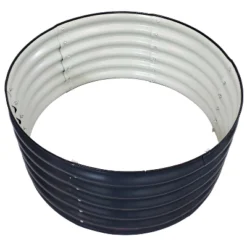 Sunnydaze Decor Sunnydaze Small, Circular Raised Garden Bed - Galvalume Steel Planter Box With Rubber Edge Trim - 17.25" H 15 Sunnydaze Decor Sunnydaze Small, Circular Raised Garden Bed - Galvalume Steel Planter Box With Rubber Edge Trim - 17.25" H -Furniture GUEST 068af4a6 ccbe 46e6 9688 f7ba6a75ec0d