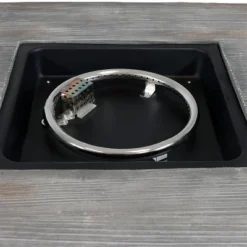 Sunnydaze Decor Sunnydaze Outdoor Smokeless Patio Propane Gas Fire Pit Table With Lava Rocks - 30" Square -Furniture GUEST 072aa1c7 a1fd 4b9f 895e cbf6b9effd03