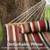 Sunnydaze Decor Sunnydaze Extra-Large 2-Person Quilted Outdoor Hammock With Spreader Bars - 450 Lb Capacity -Furniture GUEST 08c6e8c1 35e0 4cc1 b92d 9fbf31645fd7