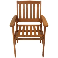 Sunnydaze Decor Sunnydaze Outdoor Meranti Wood With Teak Oil Finish Patio Table And Chairs Conversation Set - Brown - 3pc 26 Sunnydaze Decor Sunnydaze Outdoor Meranti Wood With Teak Oil Finish Patio Table And Chairs Conversation Set - Brown - 3pc -Furniture GUEST 09409ee2 25dd 4cff 8228 ce9b6b59d65e