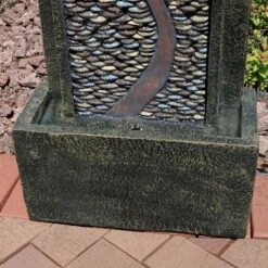 Sunnydaze Decor Sunnydaze 39"H Electric Polyresin And Fiberglass Modern Road Column Outdoor Water Fountain With LED Lights 15 Sunnydaze Decor Sunnydaze 39"H Electric Polyresin And Fiberglass Modern Road Column Outdoor Water Fountain With LED Lights -Furniture GUEST 097de81e 2099 4286 b0db 4eb3c7681758