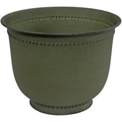 Sunnydaze Decor Sunnydaze Michael Metal Indoor Or Outdoor Planter With Drainage Hole - 14.5 In -Furniture GUEST 0b8fa735 c14c 4409 91bf 155097c9a8f4