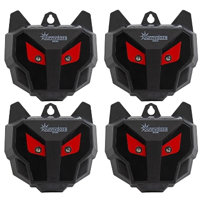 Sunnydaze Decor Sunnydaze Solar Wall-Mounted Nocturnal Animal Repellers - 4-Pack 14 Sunnydaze Decor Sunnydaze Solar Wall-Mounted Nocturnal Animal Repellers - 4-Pack - Image 12