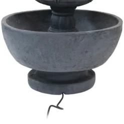 Sunnydaze Decor Sunnydaze 34"H Electric Polyresin 3-Tier Budding Fruition Outdoor Water Fountain -Furniture GUEST 0f98585d c6d4 4f57 8d6b 55960fd987a3