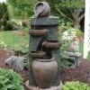 Sunnydaze Decor Sunnydaze 39"H Electric Polyresin And Fiberglass Cascading Earthenware Tiered Outdoor Water Fountain -Furniture GUEST 1385955a 4a0b 47d7 8350 ea7f92b21efc