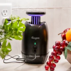 Sunnydaze Decor Sunnydaze Tabletop Bug Zapper With Fan And Violet Light - 5.25" In Diameter X 9.75" H -Furniture GUEST 14f4ab65 8fd0 4164 aade f8661ccf94e2