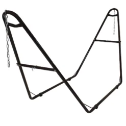 Sunnydaze Decor Sunnydaze Heavy-Duty Universal Multi-Use Heavy-Duty Steel Hammock Stand For 9 To 14 Feet Hammocks - 550 Lb Weight Capacity -Furniture GUEST 15775bb7 a59a 445d bf0d 09d4a5b467f8