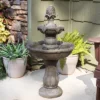 Sunnydaze Decor Sunnydaze Outdoor Backyard Polyresin Solar Powered 2-Tier Pineapple Top Water Fountain Feature - 33" 1 Sunnydaze Decor Sunnydaze Outdoor Backyard Polyresin Solar Powered 2-Tier Pineapple Top Water Fountain Feature - 33" -Furniture GUEST 17ebf7a5 4b0f 475d 9dd8 d43e475dc223