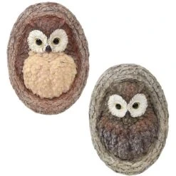 Sunnydaze Decor Sunnydaze Outdoor Polyresin Winifred And Wesley The Wise Old Owls Tree Hugger Tree Trunk Garden Sculpture Decoration - 9" - 2pc -Furniture GUEST 19633494 4510 4e3b a07a 03f524cbc20b