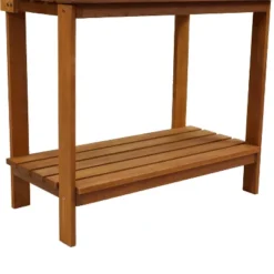Sunnydaze Decor Sunnydaze Outdoor Meranti Wood With Teak Oil Finish Gardening Potting Bench With Storage Shelf - Brown 16 Sunnydaze Decor Sunnydaze Outdoor Meranti Wood With Teak Oil Finish Gardening Potting Bench With Storage Shelf - Brown -Furniture GUEST 1cb580ba e097 42f9 b1d8 a5afd031ae3d