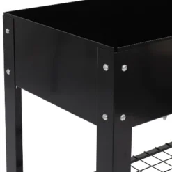 Sunnydaze Decor Sunnydaze Hot Dip Galvanized Steel Raised Garden Bed With Mesh Shelf - Set Of 2 -Furniture GUEST 1deff9df 3fa3 4c9d 8642 5eaa019274e8