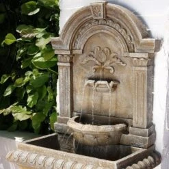 Sunnydaze Decor Sunnydaze 51"H Electric Polyresin Ornate Lavello Outdoor Water Fountain -Furniture GUEST 1e6ee05c cf40 4e26 b99b 202ddea88f8b
