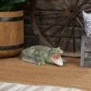 Sunnydaze Decor Sunnydaze Chloe The Crabby Crocodile Realistic Polystone Garden Statue Decor For Indoor Or Outdoor Use - 18" -Furniture GUEST 1ee9f32a 4b04 4286 9a00 4c63952b25b6
