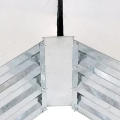 Sunnydaze Decor Sunnydaze Steel Raised Garden Bed With PVC Greenhouse Cover - Clear -Furniture GUEST 20713a27 8335 439f bc74 b489efd4d043