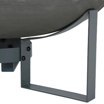 Sunnydaze Decor Sunnydaze Outdoor Camping Or Backyard Cast Iron With Heat Resistant Finish Modern Round Fire Pit Bowl With Stand - 23" - Bronze 4 Sunnydaze Decor Sunnydaze Outdoor Camping Or Backyard Cast Iron With Heat Resistant Finish Modern Round Fire Pit Bowl With Stand - 23" - Bronze - Image 2