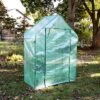 Sunnydaze Decor Sunnydaze Outdoor Portable Tiered Growing Rack Deluxe Walk-In Greenhouse With Roll-Up Door - 4 Shelves - Green -Furniture GUEST 24e04d0e 16c7 412a 90b6 de86b7a9b08a