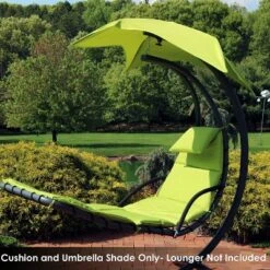 Sunnydaze Decor Sunnydaze Replacement Cushion And Umbrella Fabric For Outdoor Hanging Lounge Chair -Furniture GUEST 251b879c dc80 4f5b 9223 03f88d2fcd5c