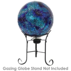 Sunnydaze Decor Sunnydaze Deep Ocean Swirl Gazing Globe, Blue Crackled Mosaic Glass, 10" 9 Sunnydaze Decor Sunnydaze Deep Ocean Swirl Gazing Globe, Blue Crackled Mosaic Glass, 10" -Furniture GUEST 25ed0062 4d11 4d27 b145 342962615e6a