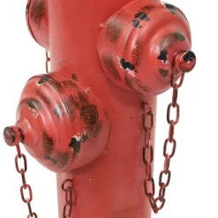 Sunnydaze Decor Sunnydaze Metal Fire Hydrant Outdoor Garden Statue Decor With Red Finish - 21" -Furniture GUEST 262d8fe7 895b 4af3 8561 18505b27e525