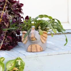 Sunnydaze Decor Sunnydaze Elsie The Elephant Planter Statue - Indoor/Outdoor Decorative Figurine - 8.5" -Furniture GUEST 26ac38e3 3597 4334 925a 1be86c5005f9