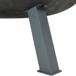 Sunnydaze Decor Sunnydaze Outdoor Camping Or Backyard Large Round Cast Iron Fire Pit With Cooking Ledge - 40" - Dark Gray -Furniture GUEST 2956e240 d672 4beb 967b d09cb40f5afa