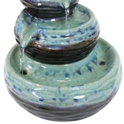 Sunnydaze Decor Sunnydaze Indoor Home Decorative Glazed Ceramic 3-Tiered Modern Textured Bowls Tabletop Water Fountain - 7" 9 Sunnydaze Decor Sunnydaze Indoor Home Decorative Glazed Ceramic 3-Tiered Modern Textured Bowls Tabletop Water Fountain - 7" -Furniture GUEST 2aadf0da abff 4731 a81f e310c12fc76a