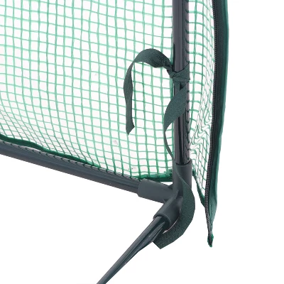 Sunnydaze Decor Sunnydaze Outdoor Deluxe Portable Large Potted Plant And Starter Tomato Plant Greenhouse With Roll-Up Door - Green 6 Sunnydaze Decor Sunnydaze Outdoor Deluxe Portable Large Potted Plant And Starter Tomato Plant Greenhouse With Roll-Up Door - Green - Image 4