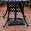 Sunnydaze Decor Sunnydaze Outdoor Heavy-Duty Cast Iron Decorative Modern Geometric Design Patio Yard Square Umbrella Base Stand - 17" - Black -Furniture GUEST 2b036dde da1b 4108 806b 4d01446ab4d9