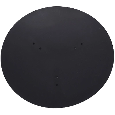 Sunnydaze Decor Sunnydaze Outdoor Camping Backyard Steel Round Classic Ebony Raised Fire Pit Bowl With 3 Folding Legs - Black - 24" 7 Sunnydaze Decor Sunnydaze Outdoor Camping Backyard Steel Round Classic Ebony Raised Fire Pit Bowl With 3 Folding Legs - Black - 24" - Image 5