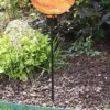 Sunnydaze Decor Sunnydaze Outdoor In-Ground Steel Gazing Globe Stand - 24" - Black -Furniture GUEST 2b5adcab b545 411a 9cbd 811ebe92d3da