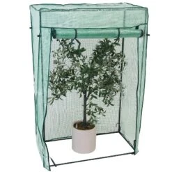 Sunnydaze Decor Sunnydaze Outdoor Deluxe Portable Large Potted Plant And Starter Tomato Plant Greenhouse With Roll-Up Door - Green 17 Sunnydaze Decor Sunnydaze Outdoor Deluxe Portable Large Potted Plant And Starter Tomato Plant Greenhouse With Roll-Up Door - Green -Furniture GUEST 2c4df528 ad3b 46ad a9ab 5a315e6baa8e