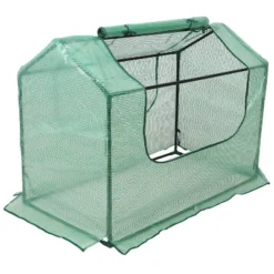 Sunnydaze Decor Sunnydaze Mini Greenhouse With 2 Zippered Side Doors - Green 19 Sunnydaze Decor Sunnydaze Mini Greenhouse With 2 Zippered Side Doors - Green -Furniture GUEST 2d92e3a9 38c0 4fde 8c38 e3027495e545