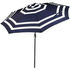 Sunnydaze Decor Sunnydaze Outdoor Aluminum Patio Umbrella, Tilt, And Crank - 9' -Furniture GUEST 2de85263 3913 44f4 ac6d b17777ab0fbe