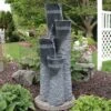 Sunnydaze Decor Sunnydaze 41"H Electric Polystone 4-Tier Staggered Pillars Outdoor Water Fountain With LED Lights 1 Sunnydaze Decor Sunnydaze 41"H Electric Polystone 4-Tier Staggered Pillars Outdoor Water Fountain With LED Lights -Furniture GUEST 2e775f76 302a 462f aeb6 d1ed27e79d5c