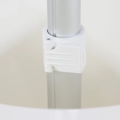 Sunnydaze Decor Sunnydaze Faux Wood Design Patio Bar Cooler Table With Height-Adjustable Tabletop - Driftwood 4 Sunnydaze Decor Sunnydaze Faux Wood Design Patio Bar Cooler Table With Height-Adjustable Tabletop - Driftwood - Image 2