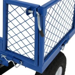 Sunnydaze Decor Sunnydaze Outdoor Lawn And Garden Heavy-Duty Durable Steel Mesh Utility Dump Wagon Cart With Removable Sides -Furniture GUEST 3098fb1e 0c3b 4558 aca3 fb0bf4133659