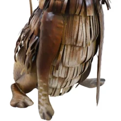 Sunnydaze Decor Sunnydaze Sitting Dog Rustic Metal Outdoor Yard Art Garden Statue - 14.5” - Brown -Furniture GUEST 327bdec3 54d3 4f77 9ed4 47011c2d8335