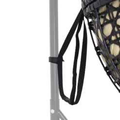 Sunnydaze Decor Sunnydaze Outdoor Resin Wicker Patio Lauren Hanging Basket Egg Chair Swing With Cushions And Headrest - Beige - 2pc -Furniture GUEST 339776fc a9f3 449d 8ba9 0694a2b0927f