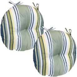Sunnydaze Decor Sunnydaze Indoor/Outdoor Polyester Replacement Round Bistro Chair Seat Cushions - 15" - 2pk 16 Sunnydaze Decor Sunnydaze Indoor/Outdoor Polyester Replacement Round Bistro Chair Seat Cushions - 15" - 2pk -Furniture GUEST 3599dff6 3284 4a55 8eb3 302ef7464b8d
