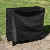 Sunnydaze Decor Sunnydaze Outdoor Weather-Resistant Heavy-Duty Durable PVC Firewood Log Rack Holder Cover - Black -Furniture GUEST 360b312a 6dc1 486c b4d9 adf2225a2ba4