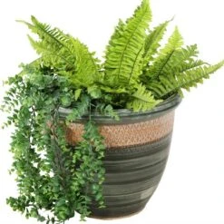 Sunnydaze Decor Sunnydaze Indoor/Outdoor Purlieu Decorative Glazed Ceramic Planter For Greenery Or Flowers - 15" 15 Sunnydaze Decor Sunnydaze Indoor/Outdoor Purlieu Decorative Glazed Ceramic Planter For Greenery Or Flowers - 15" -Furniture GUEST 374719fe bff4 4da0 a6a3 bae259da32cc