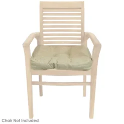 Sunnydaze Decor Sunnydaze Indoor/Outdoor Square Tufted Patio Chair Seat And Back Cushions - 20" - 2pk -Furniture GUEST 37630092 1293 4e6a 9673 2658e282626b