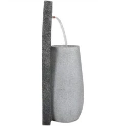 Sunnydaze Decor Sunnydaze 35"H Electric Polyresin Three Stream Monterno Outdoor Water Fountain With LED Light -Furniture GUEST 3af56c07 8856 43a9 8be4 6a8ea4ceba85