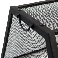 Sunnydaze Decor Sunnydaze Outdoor Camping Or Backyard Rectangular Northland Fire Pit With Cooking Grill Grate, Spark Screen, Log Poker, And Fire Pit Cover - 36" -Furniture GUEST 3de49469 a62d 465c ae23 8bc62d920fd9